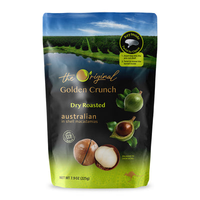 Dry Roasted Golden Crunch Macadamias