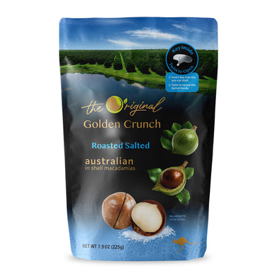 Roasted Salted Golden Crunch Macadamias